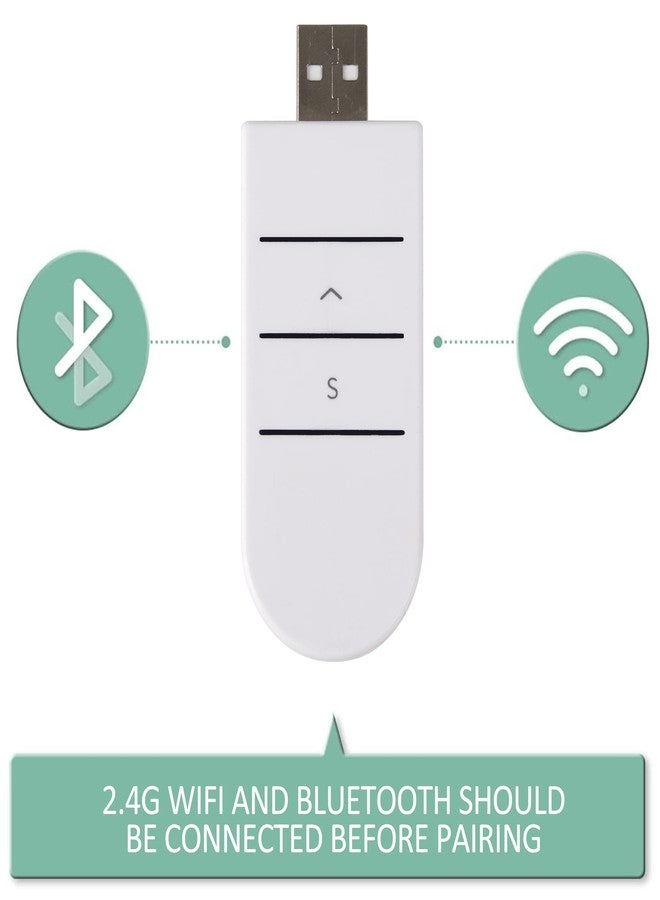 Allesin محول USB من Allesin للستائر الآلية، متوافق مع تطبيق Tuya، وAlexa، ومساعد Google (متوافق فقط مع ستائر Allesin الآلية) - Image 2